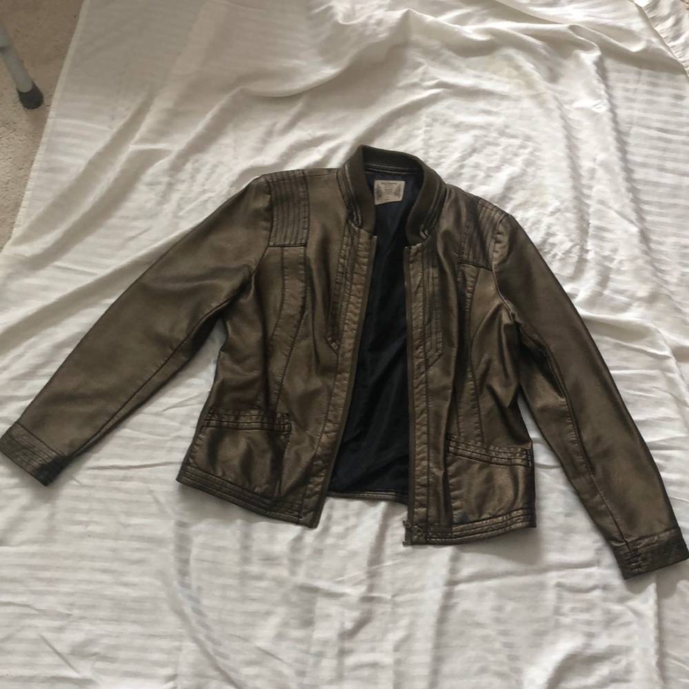 Rough Hewn vegan leather jacket, XL